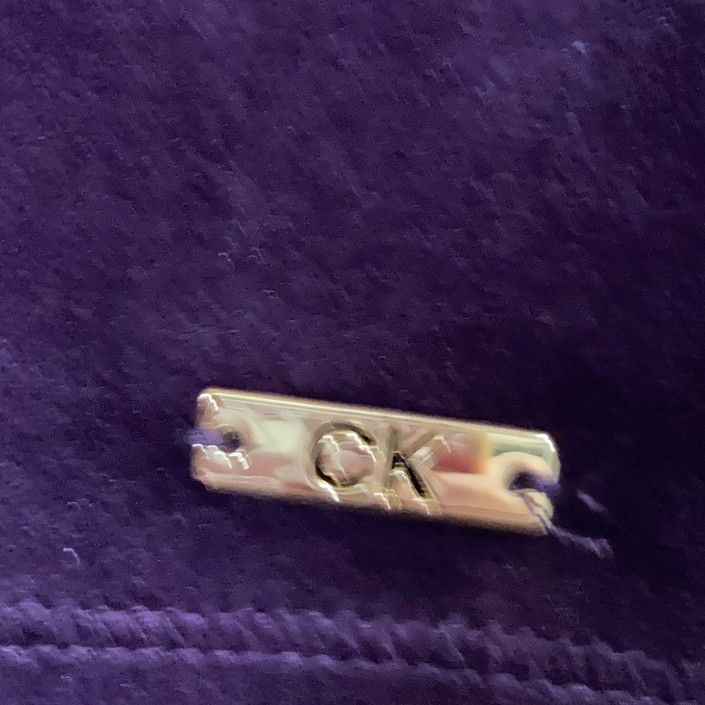 Calvin Klein Purple Hoodie with Gold Accents tshirt sweater - Picture 6 of 12